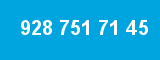 928 751 71 45 928 751 71 45